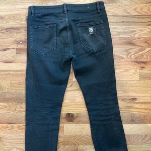 Obey skinny black denim - 30x32